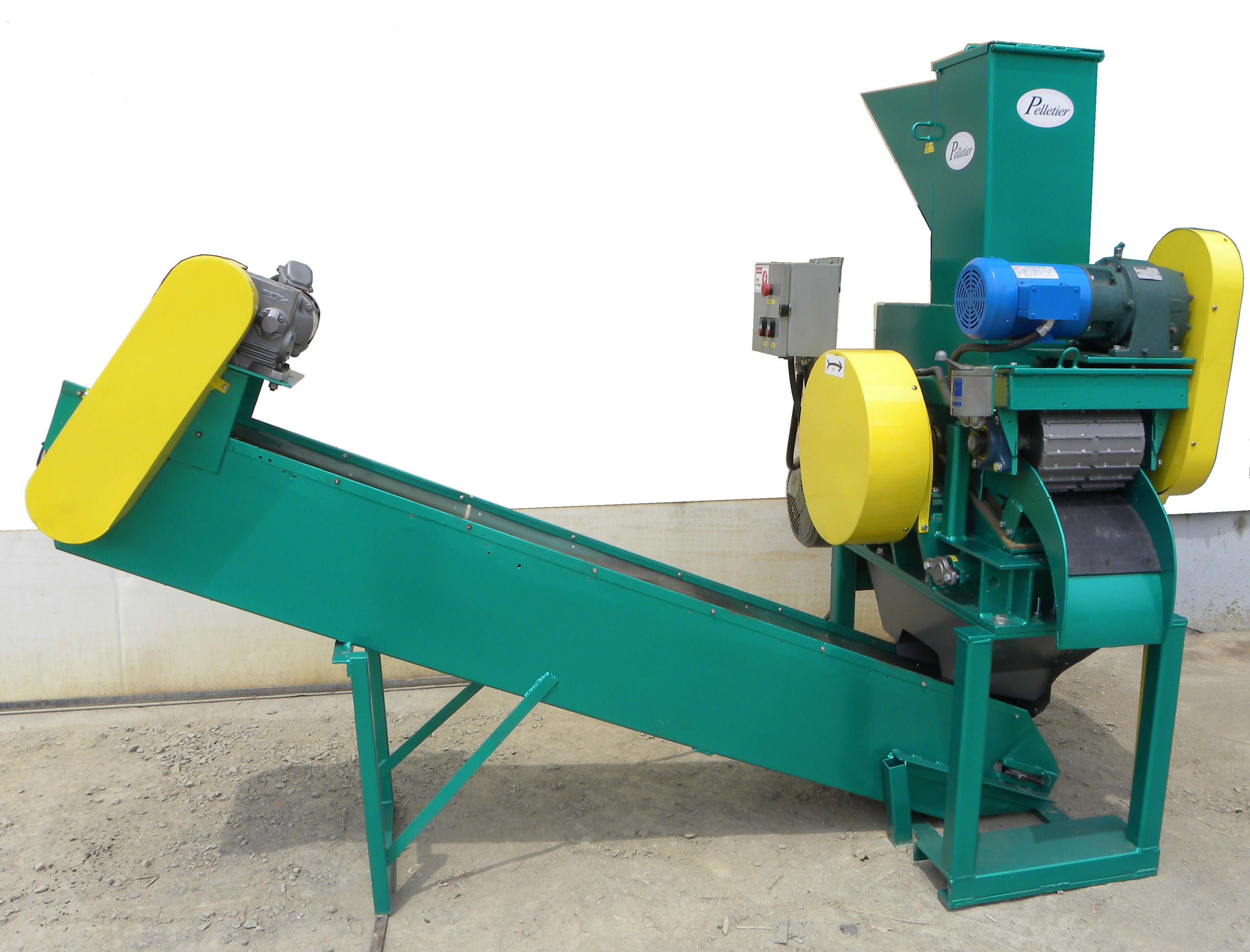 Granulator with Feed Drive